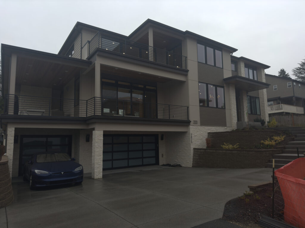 Modern Elegance with Hardie Siding in Renton
